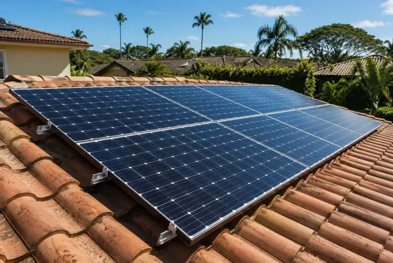 Installation de panneaux solaires à Kintzheim